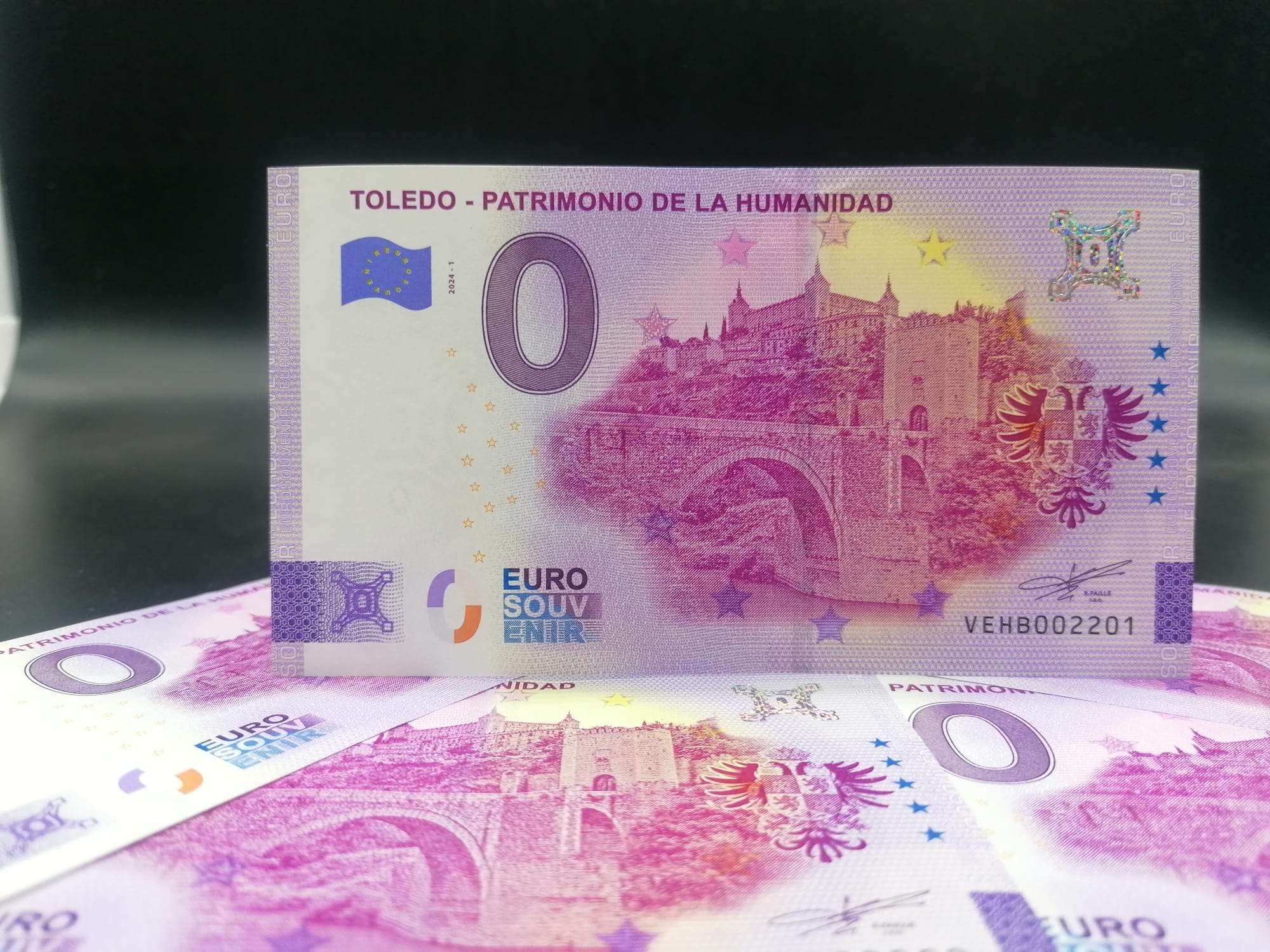 Billete Euro Souvenir TOLEDO PATRIMONIO DE LA HUMANIDAD 2024 – Billetes ...